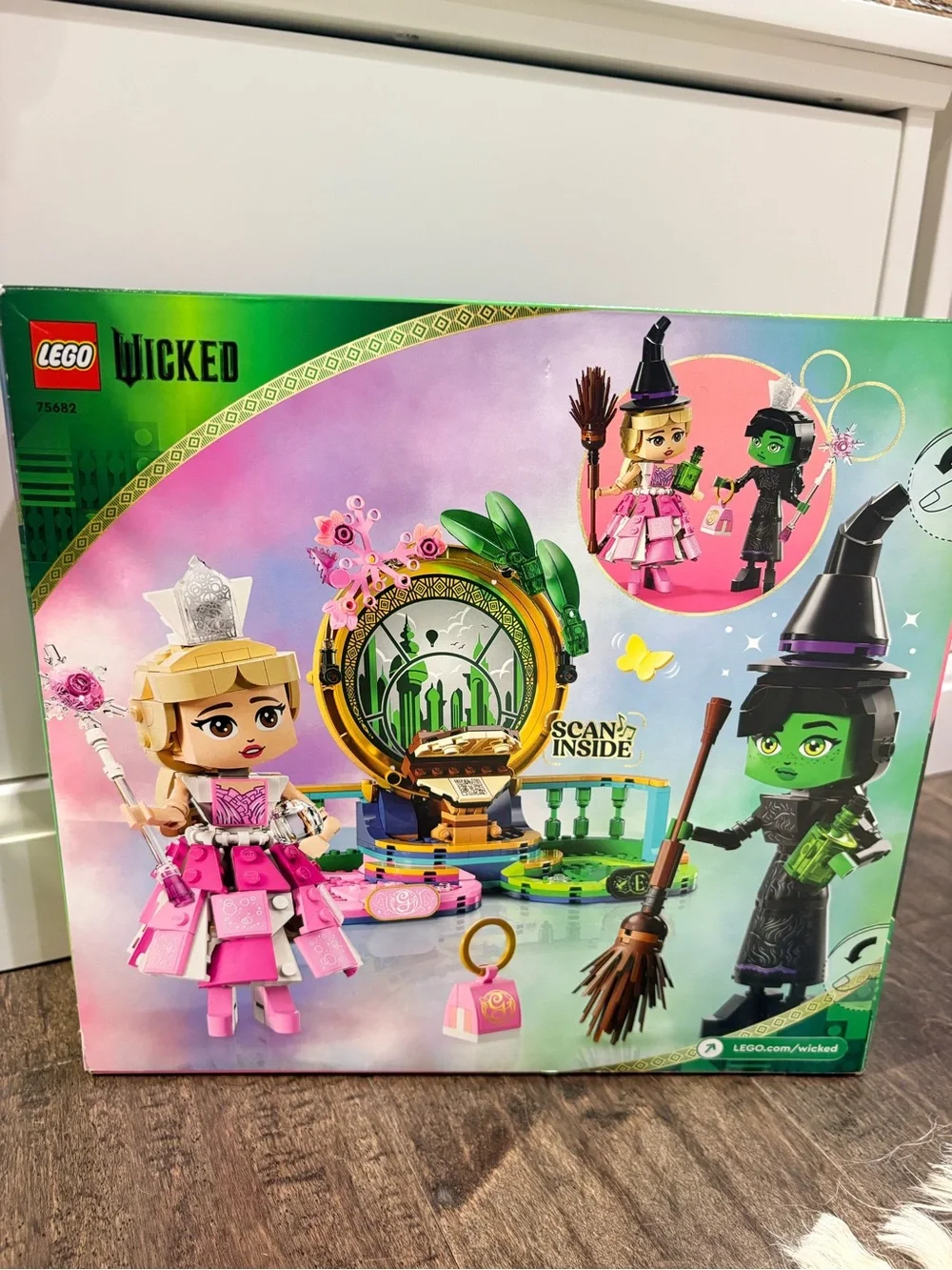NIB LEGO 75682 - Wicked Elphaba & Glinda Figures Set